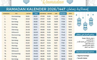 Ramadan-Zeiten 2026